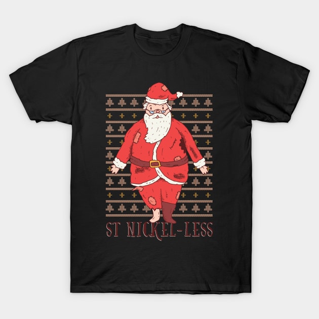 Poor Santa T-Shirt by madeinchorley